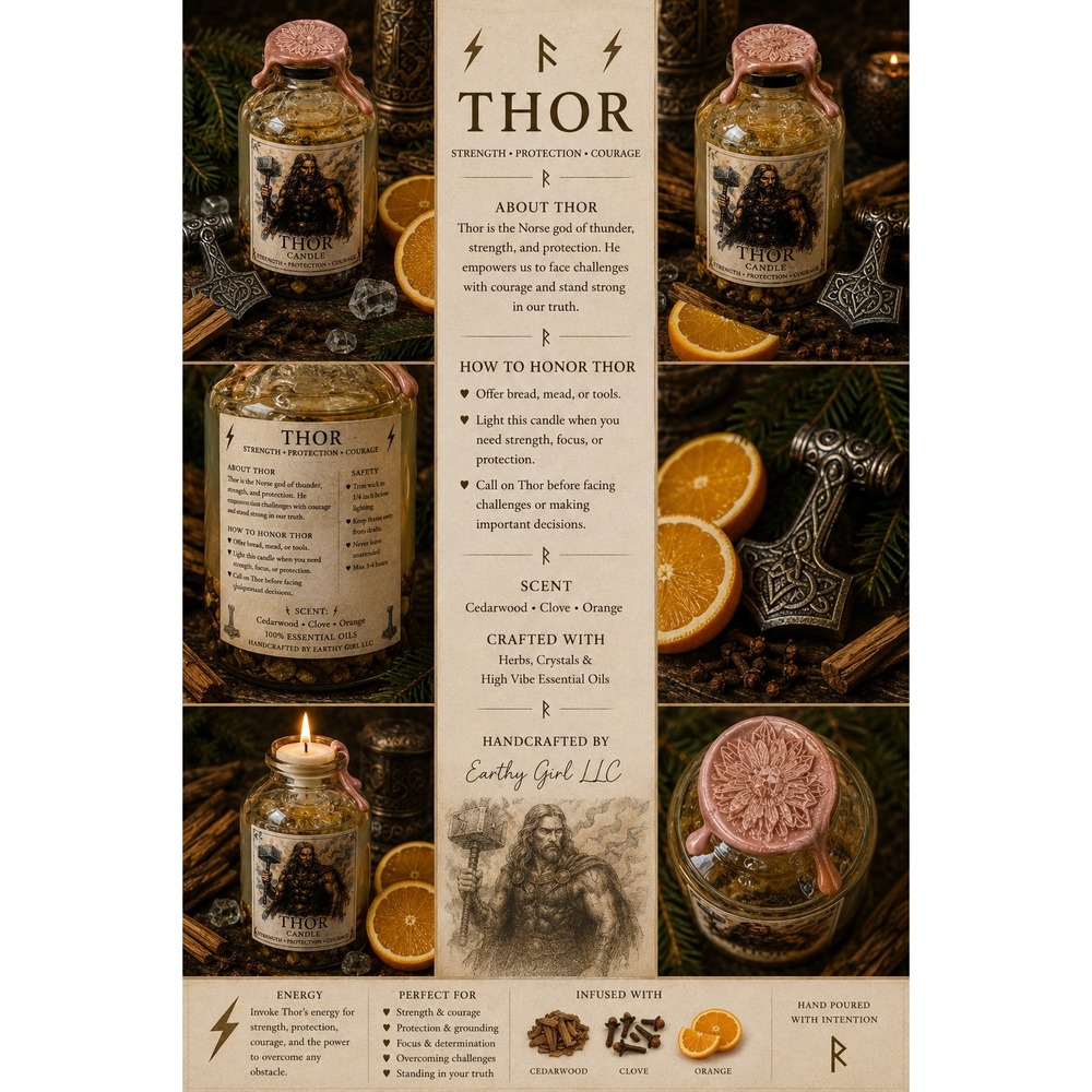 Thor‎ Oil Candle